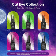 Beetles Neon Cat Eye magnet for quick chic magnetic designs