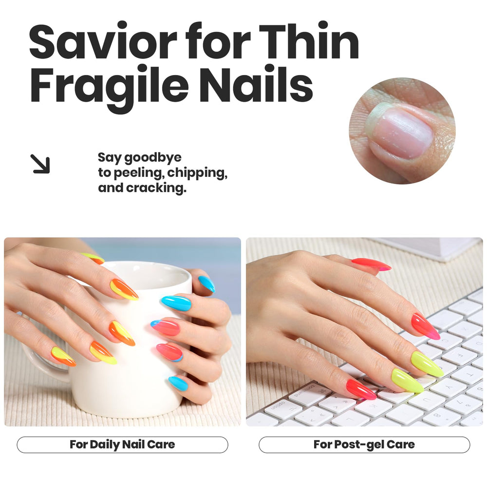 Beetles Neon Nail Polish Set shot demonstrates glossy finish and long-wear potential.