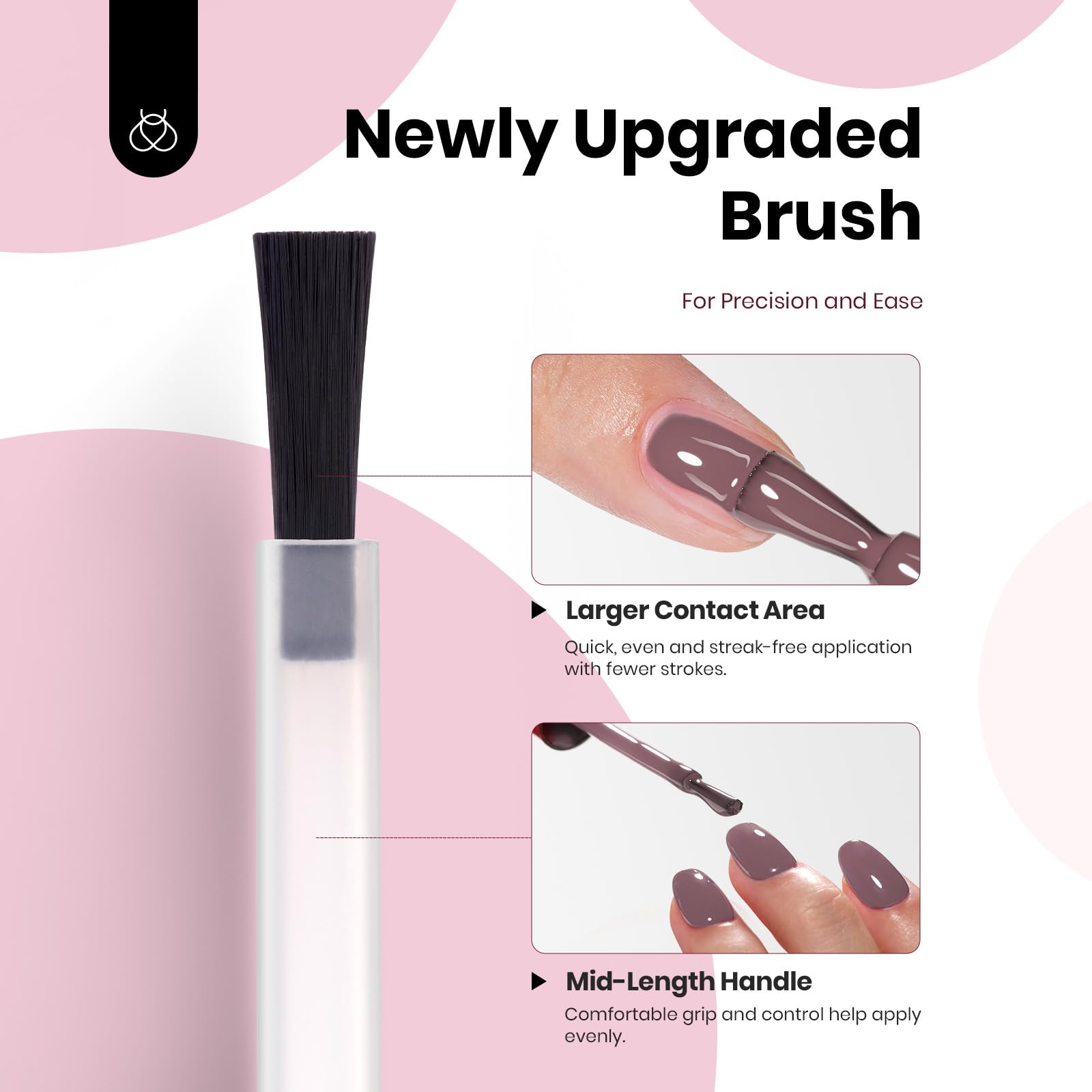Beetles self-leveling texture close-up for fast, flawless application at home or salon