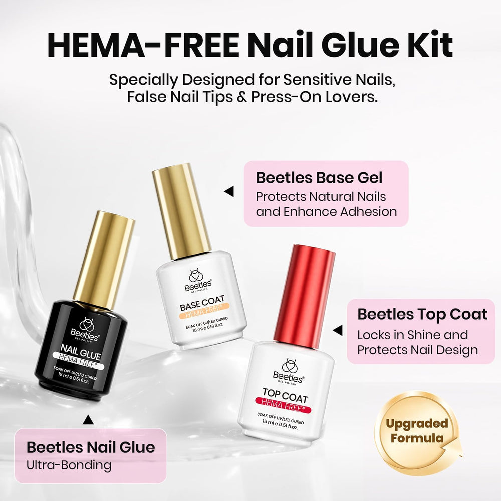 Beetles No-Wipe Top Coat 15ml delivers glass shine without sticky residue.