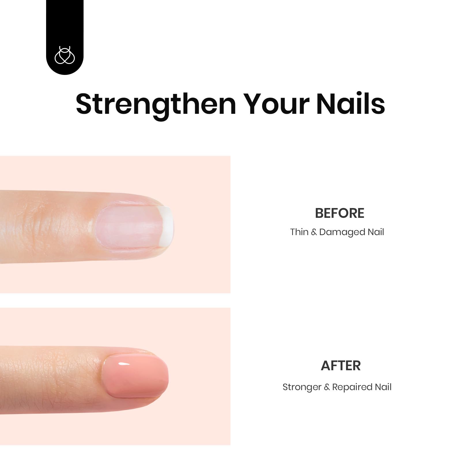 Beetles Nude Base Gel on nails delivering a natural nude tone, versatile for any season