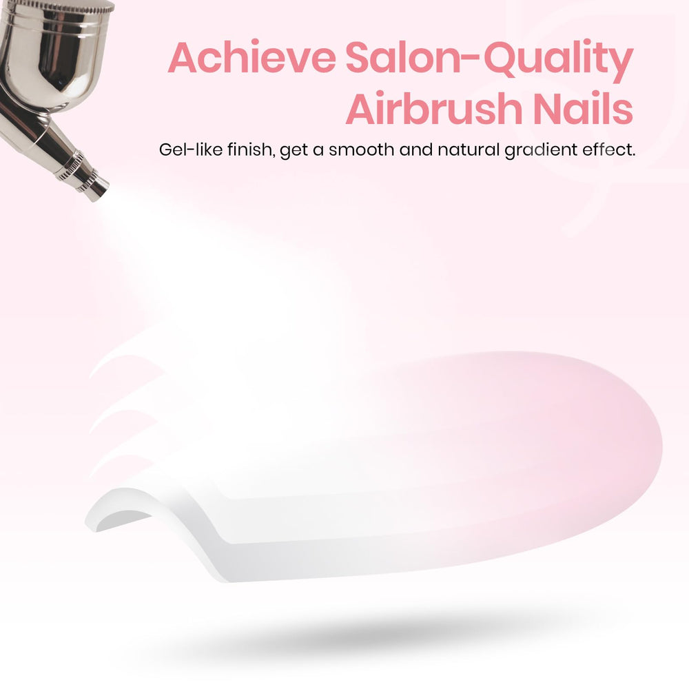 Beetles Ombre Press On Nails palette collection with 16 sizes for precise fit.