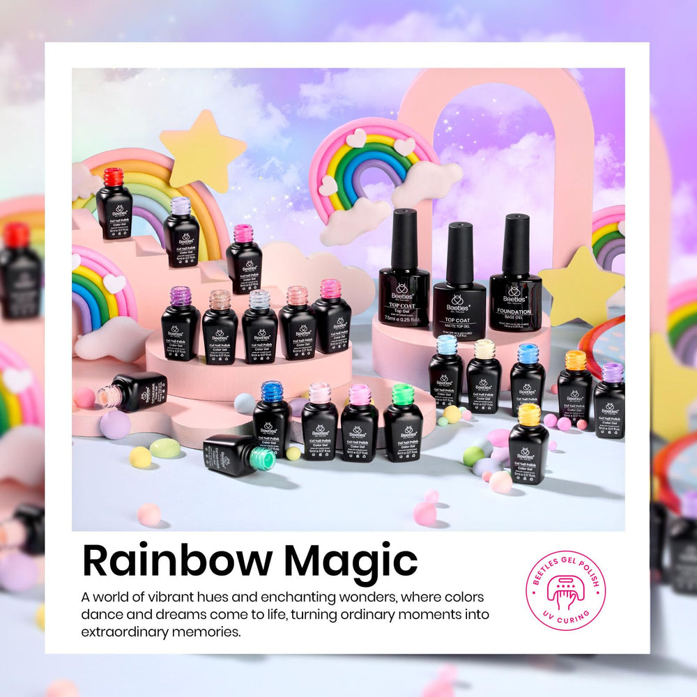 Beetles Rainbow collection delivers a comprehensive box for gifting and on trend nails