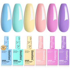 Beetles Pastel Gel Polish Fairy Tale Dream bottle shows vibrant color options for stylish manicures.