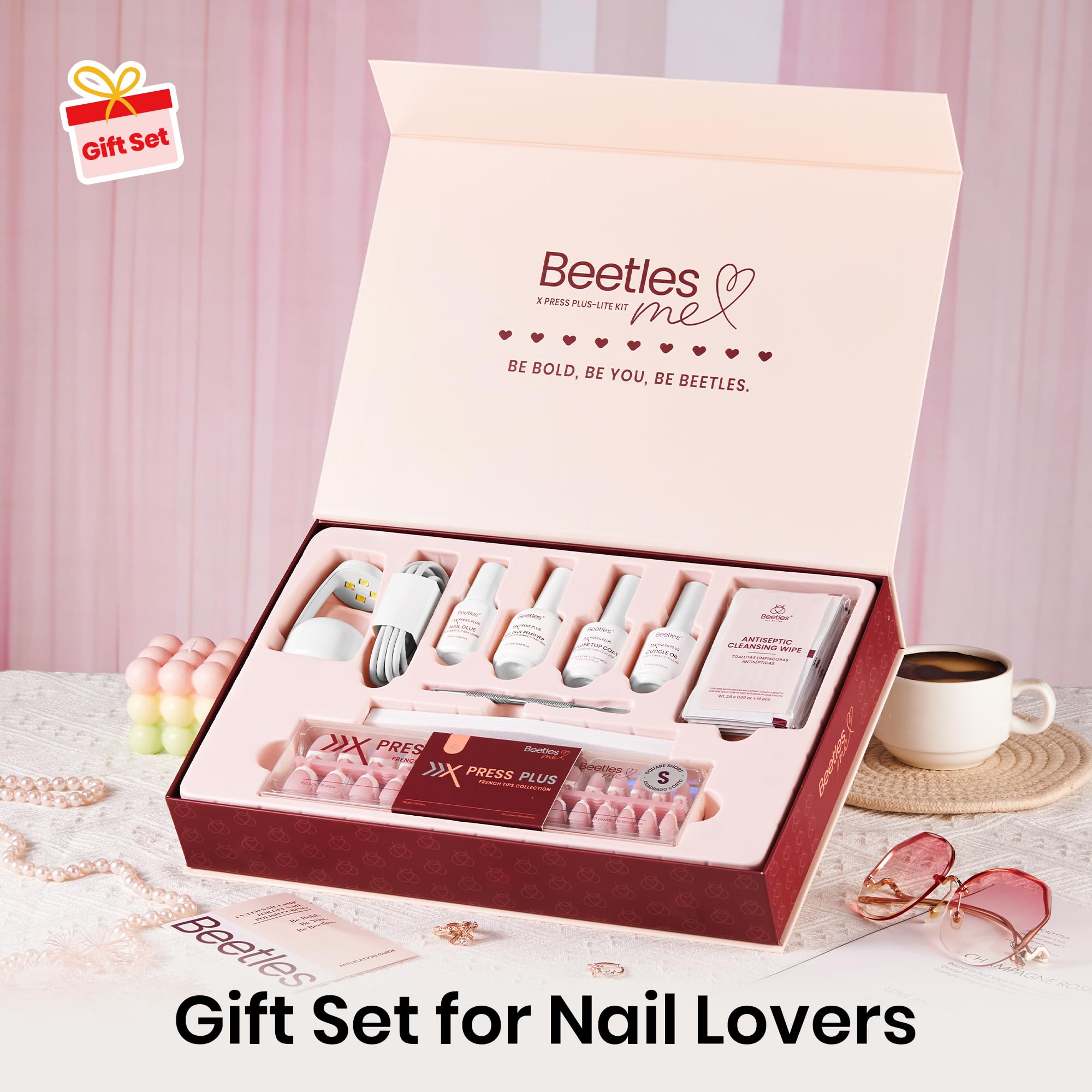 Beetles portable mini nail lamp—quick curing at home for efficient dries.