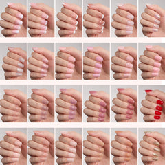 Beetles Press On Nails 15 Sizes ensures a comfortable, snug fit.