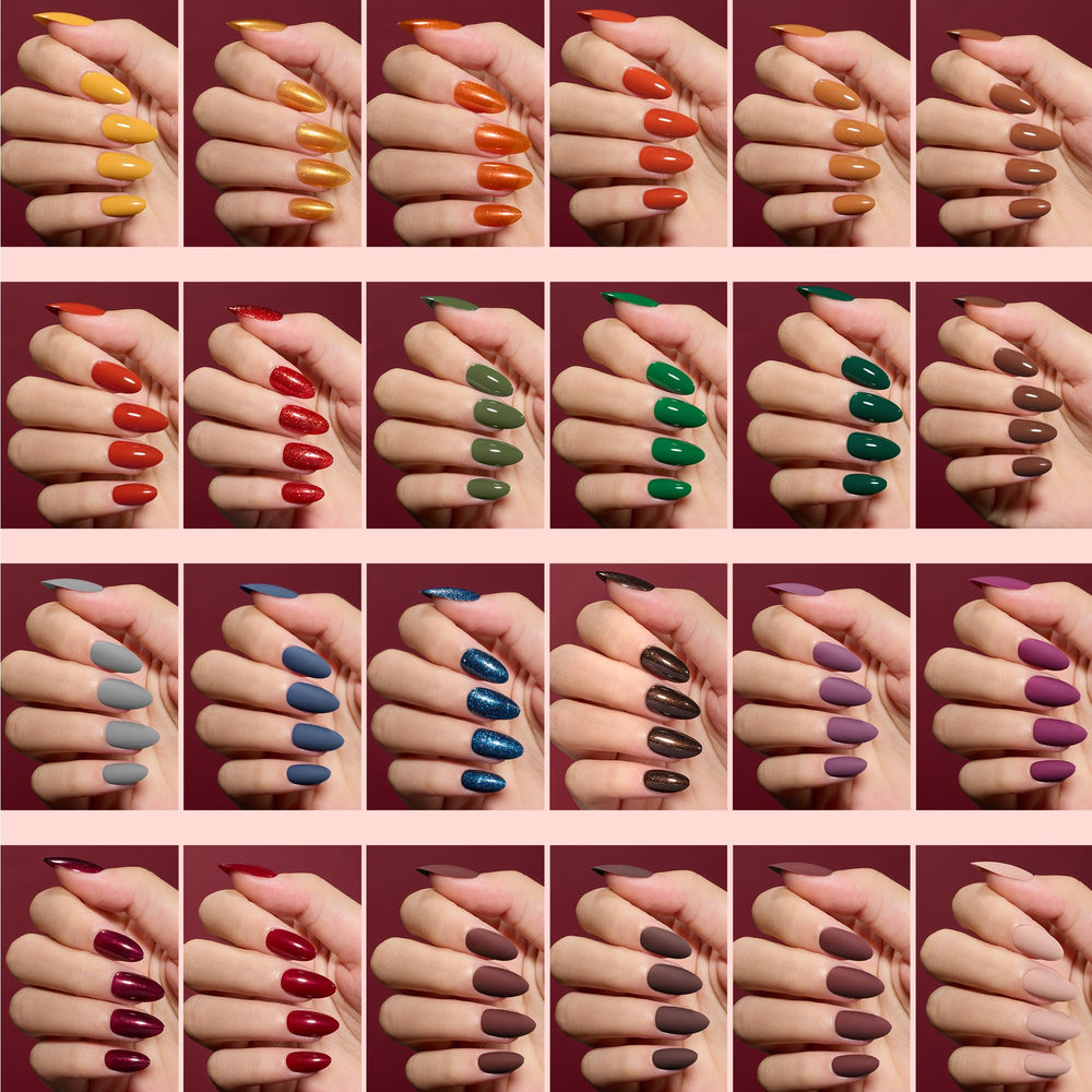 Beetles Press On Nails short almond fit showing natural nail-friendly shape