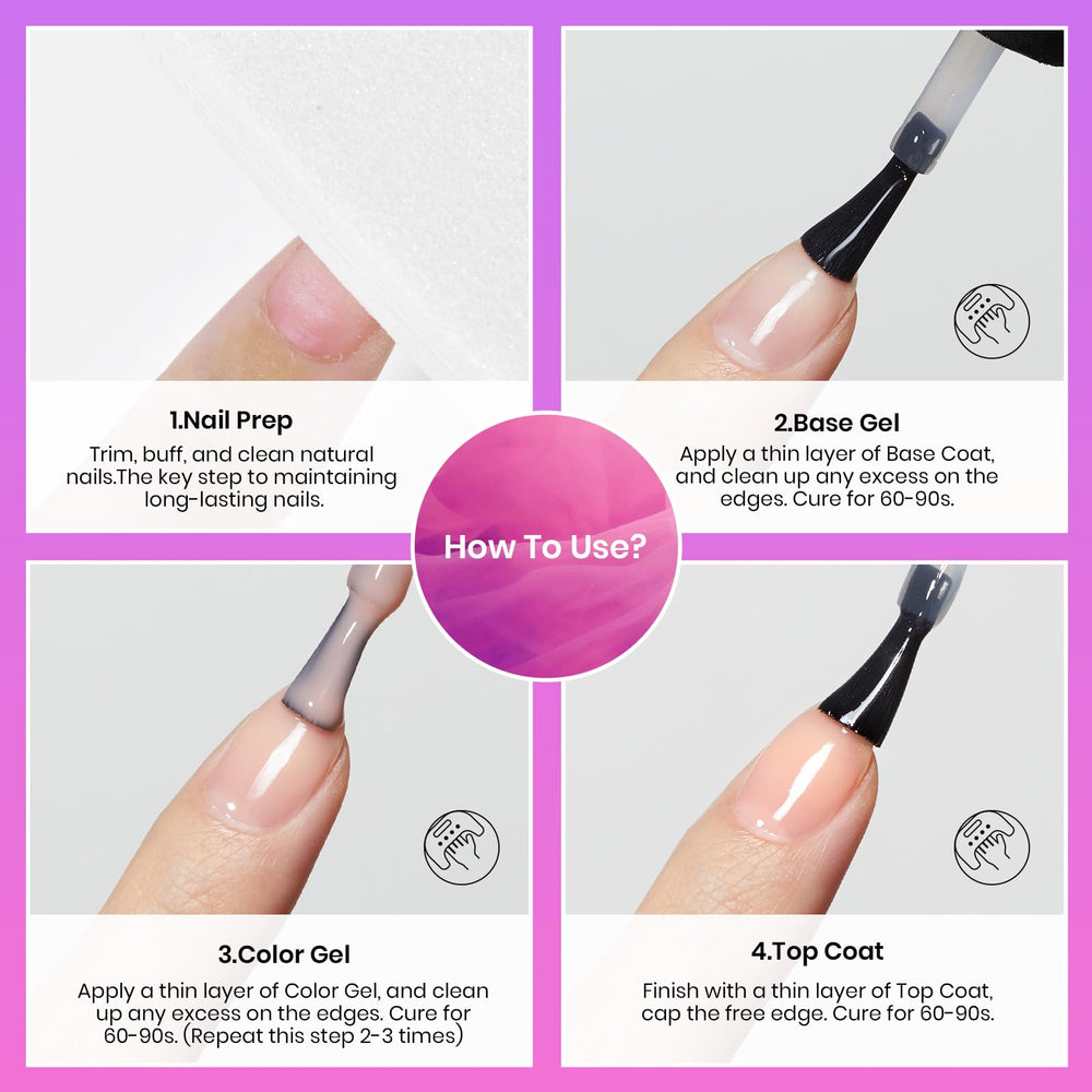 Beetles Pro Gel Top Coat compatible with LED/UV lamps for professional manicures