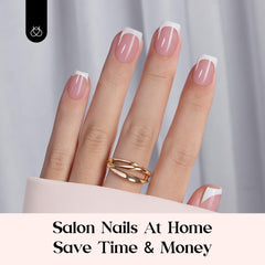 Beetles quick-dry nail glue—fast secure hold for long wear.