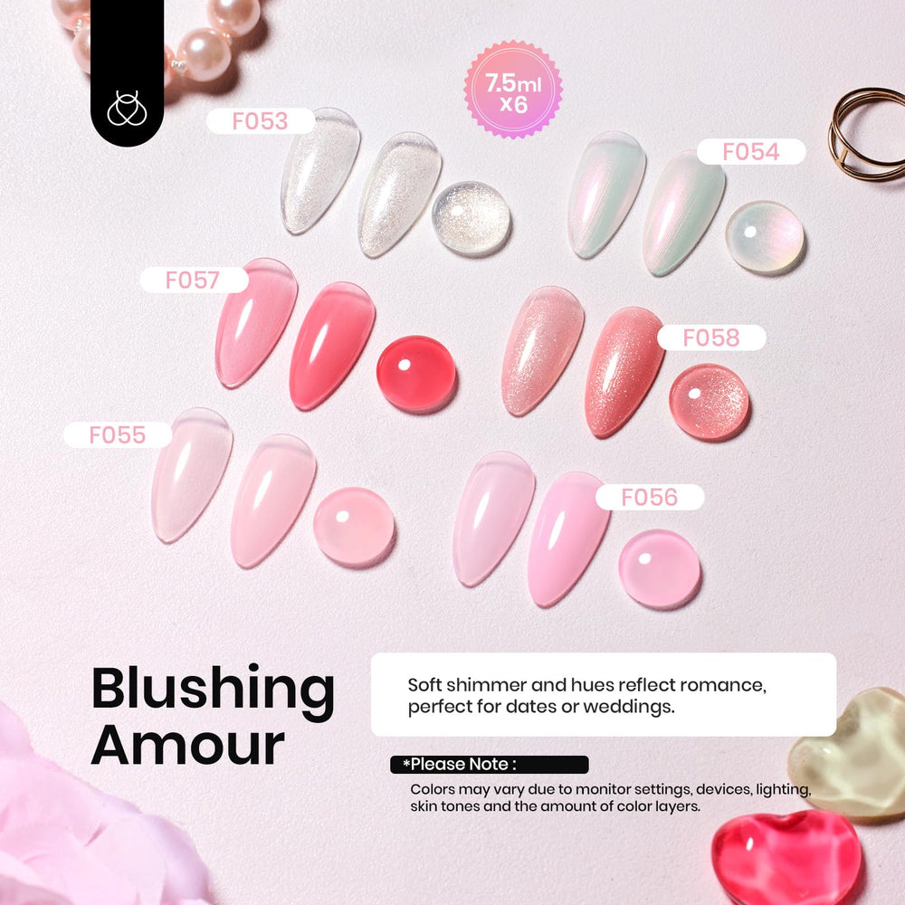 Beetles Rubber Base Gel Nude Pink flexible-finish delivers comfortable wear with a natural-looking sheen.
