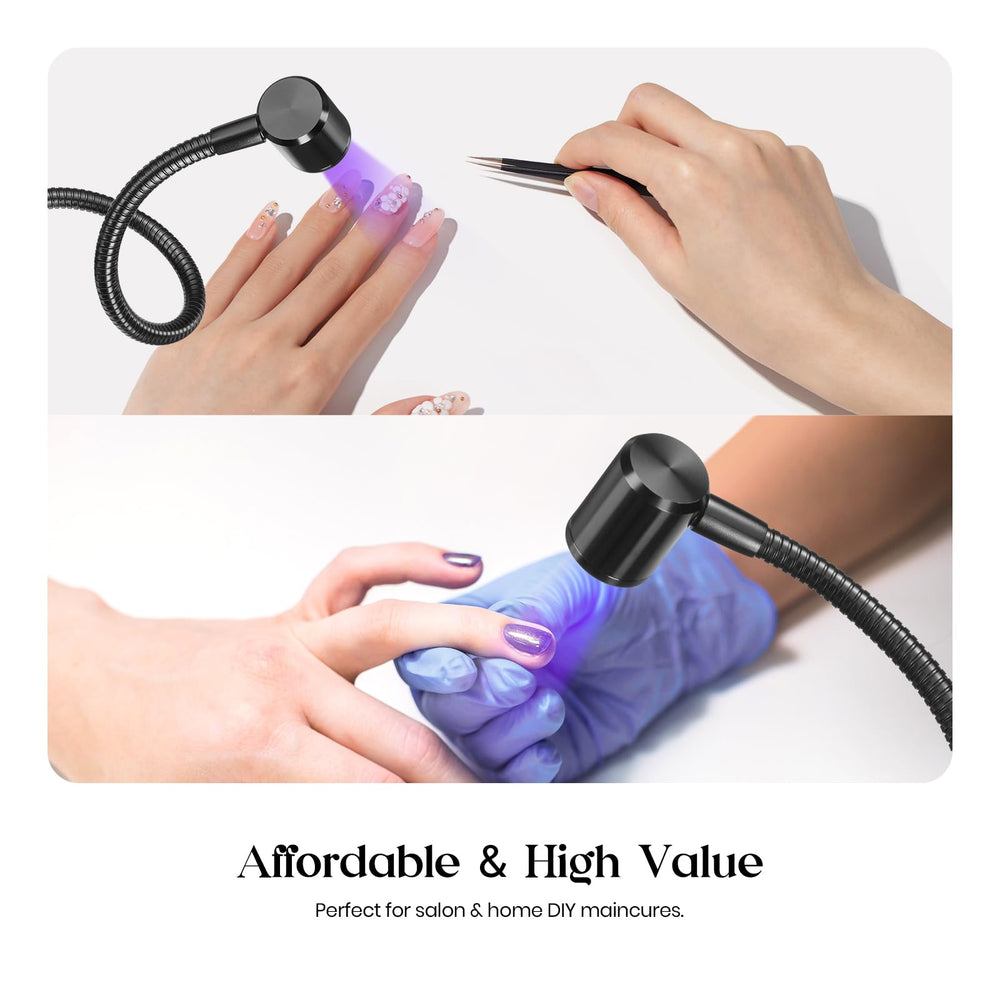 Beetles safe UV LED nail lamp - eye safe light dispersion during curing.