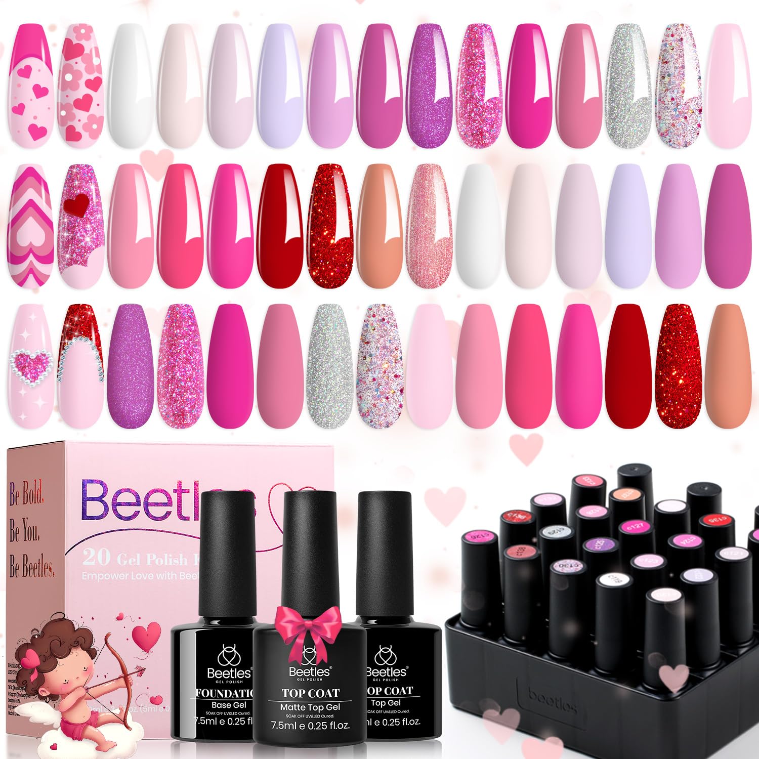 Beetles seasonal shades palette suits every season and occasion with easy mix-and-match.