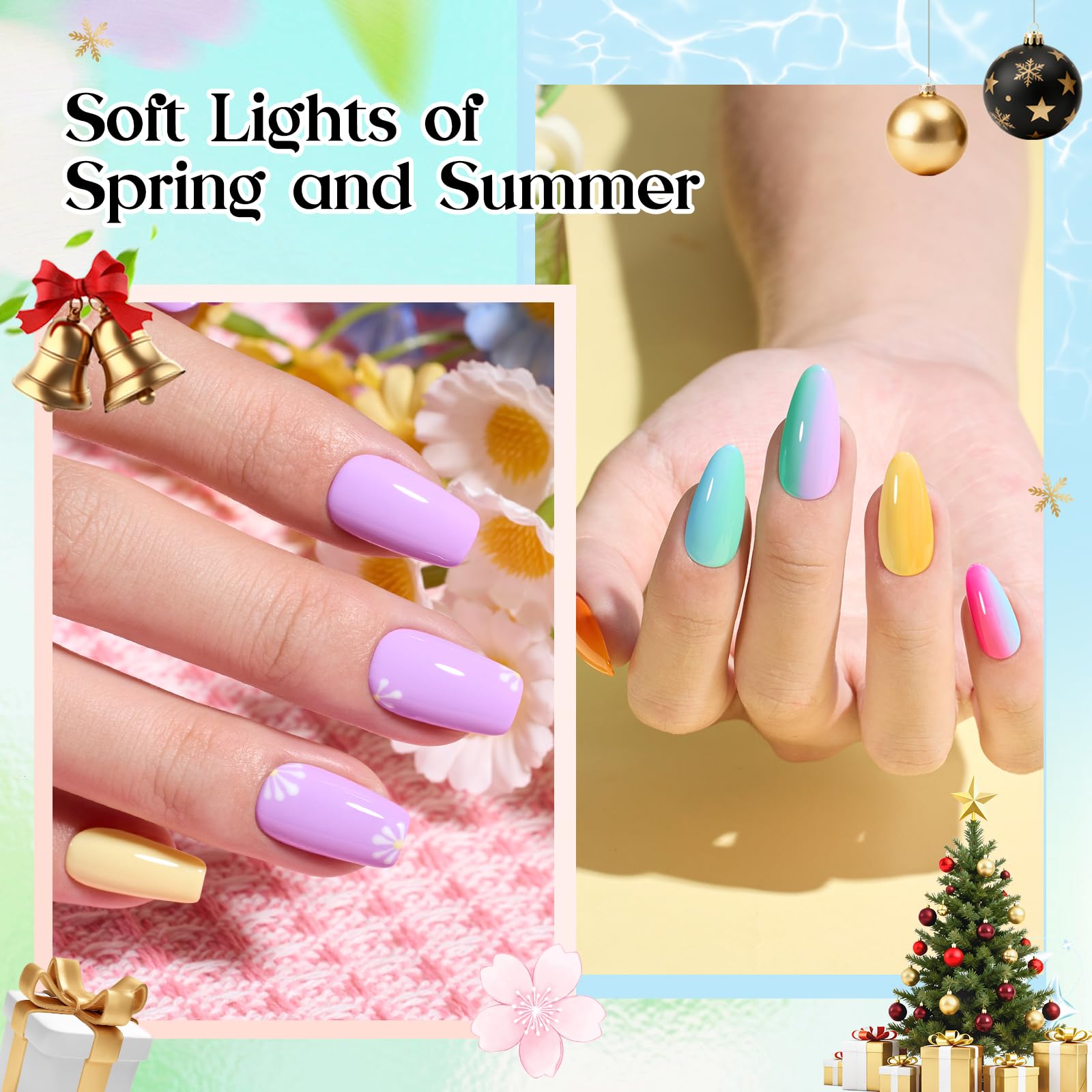Beetles Seasons Impressions application shot for at-home salon-quality finish demonstration.