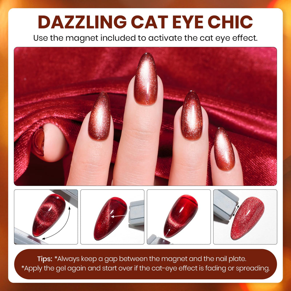 Beetles Solid Color Gel Nail Polish for bold fall statements.