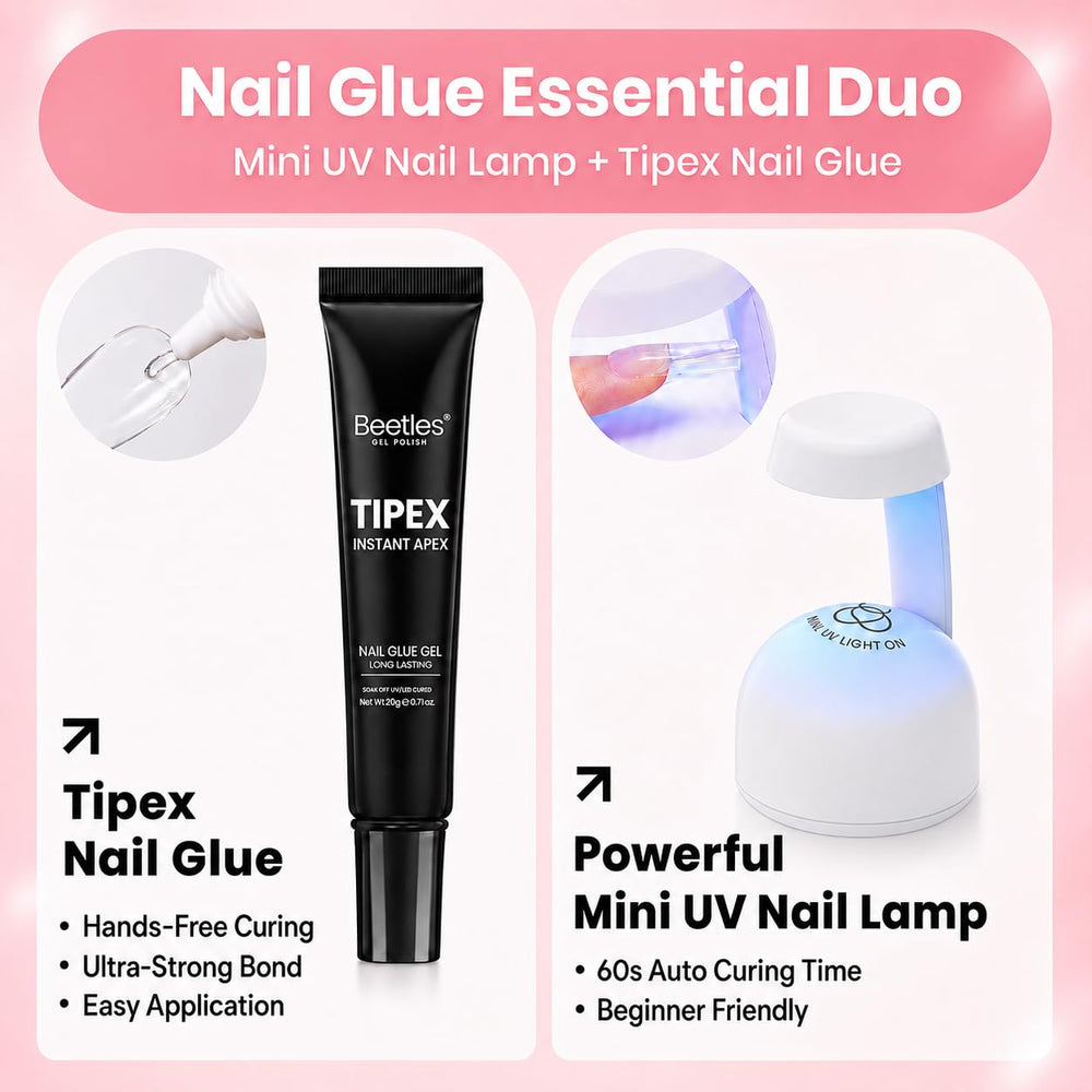beetles Gel Polish kit tools laid out for a complete starter manicure