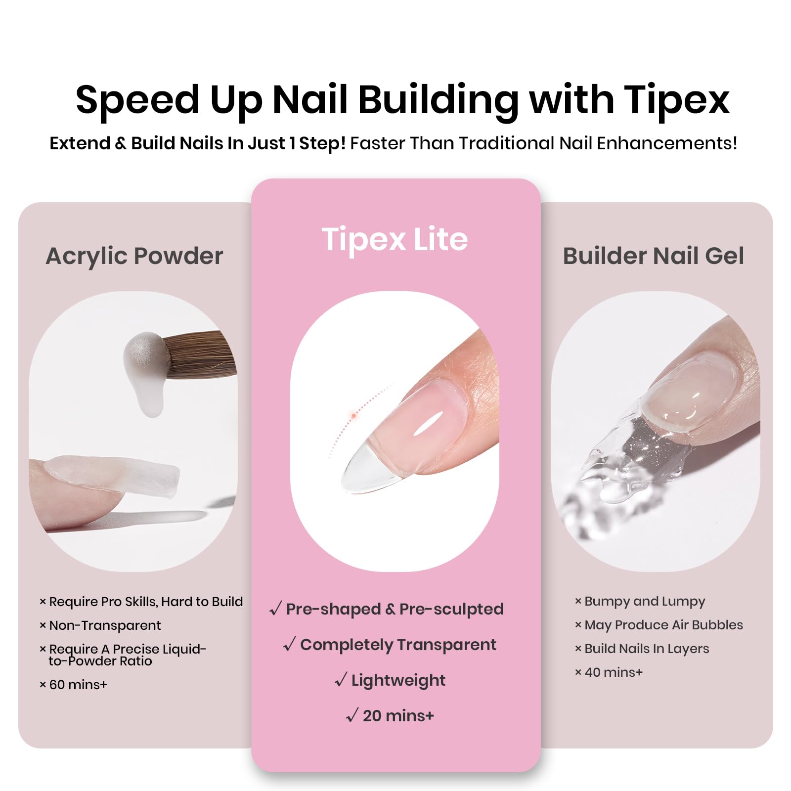 Beetles Tipex Lite salon-strength wear at home