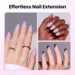 beetles Gel Polish display of 16 sizes of tips for precise fitting