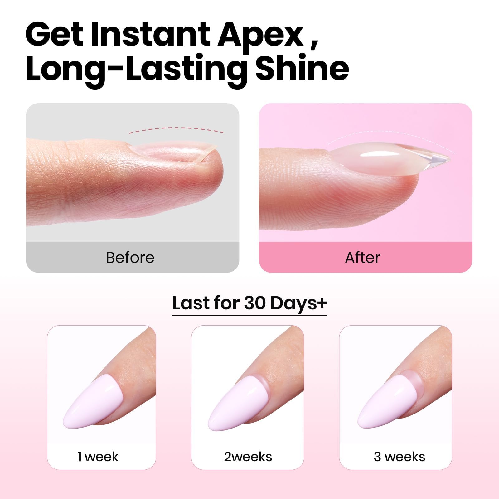 Beetles Tipex mini UV lamp enables at-home gel curing for quick results.