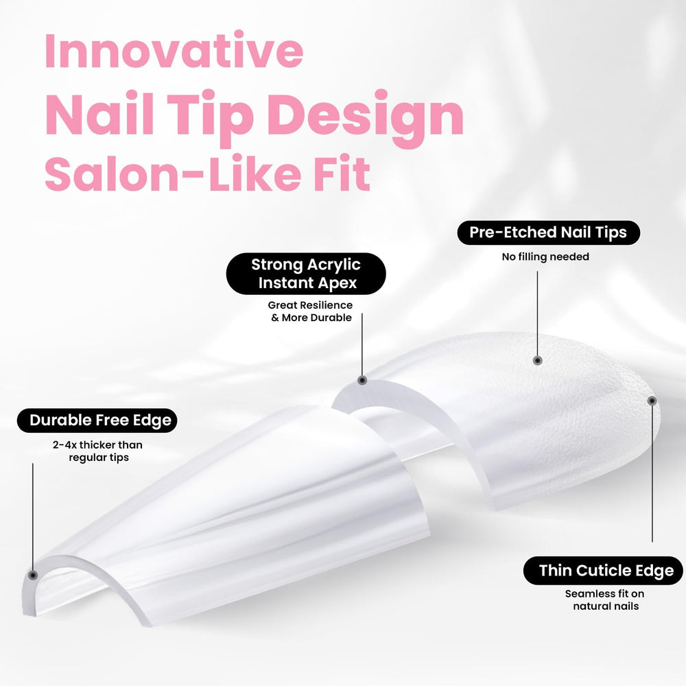 Beetles Tipex nail file for refining tips and perfect fit