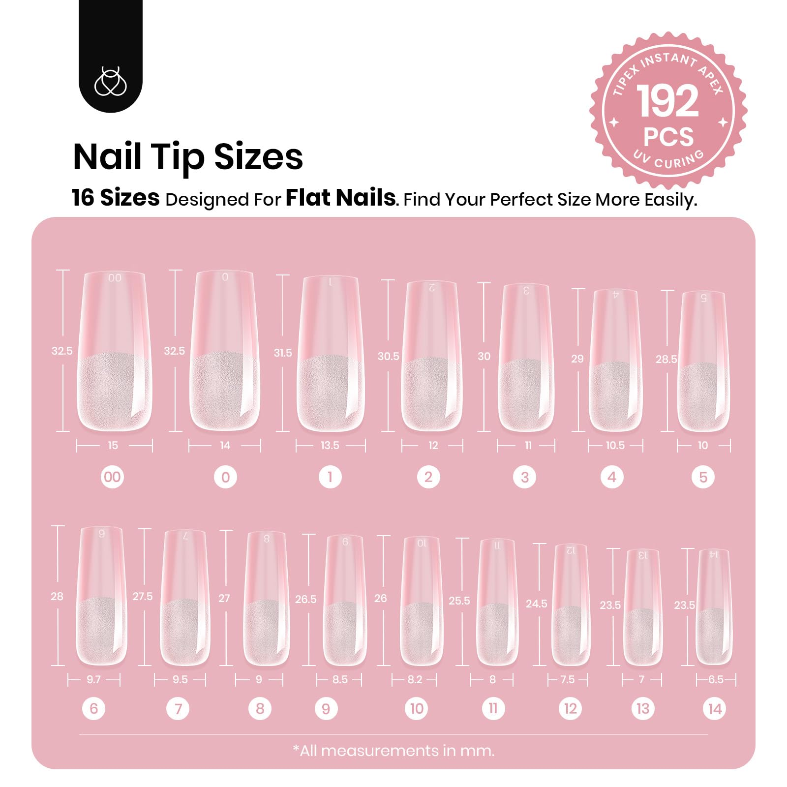 Beetles Tipex Pre-etched Tips highlight faster manicures with built-in apex