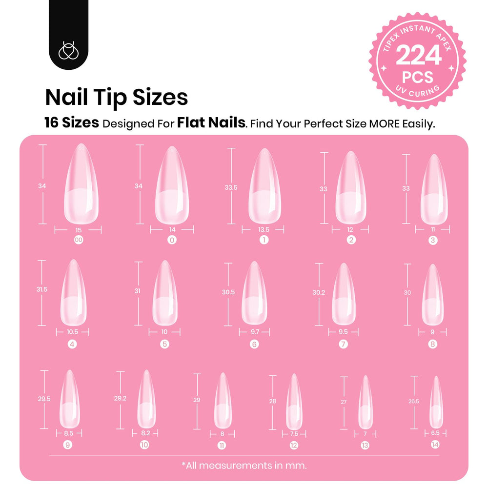 Beetles Tipex solid nail glue squeeze tube enables clean, mess-free application.