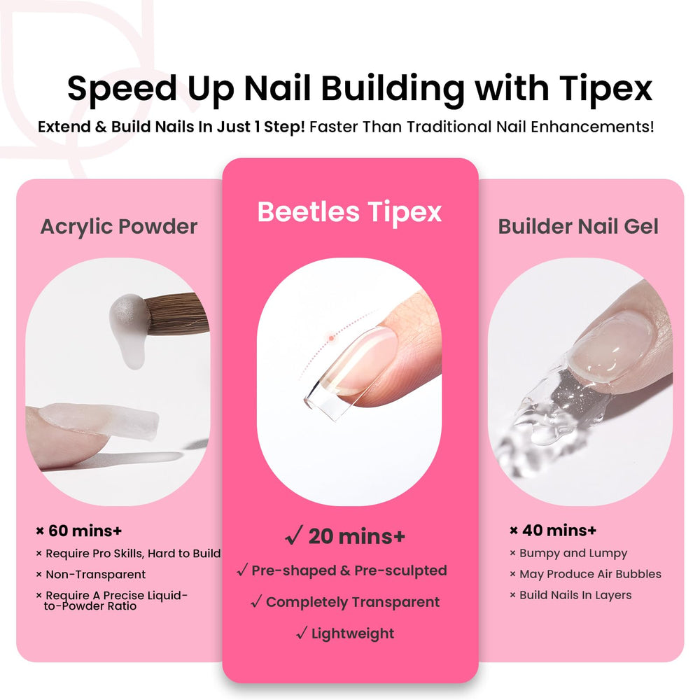 Beetles Tipex tips 16 sizes ensure a precise fit every time