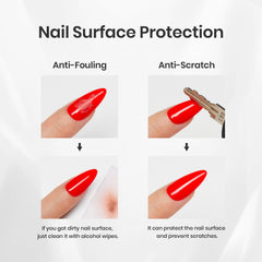 Beetles Top Coat 15ml bottle seals color with lasting shine.