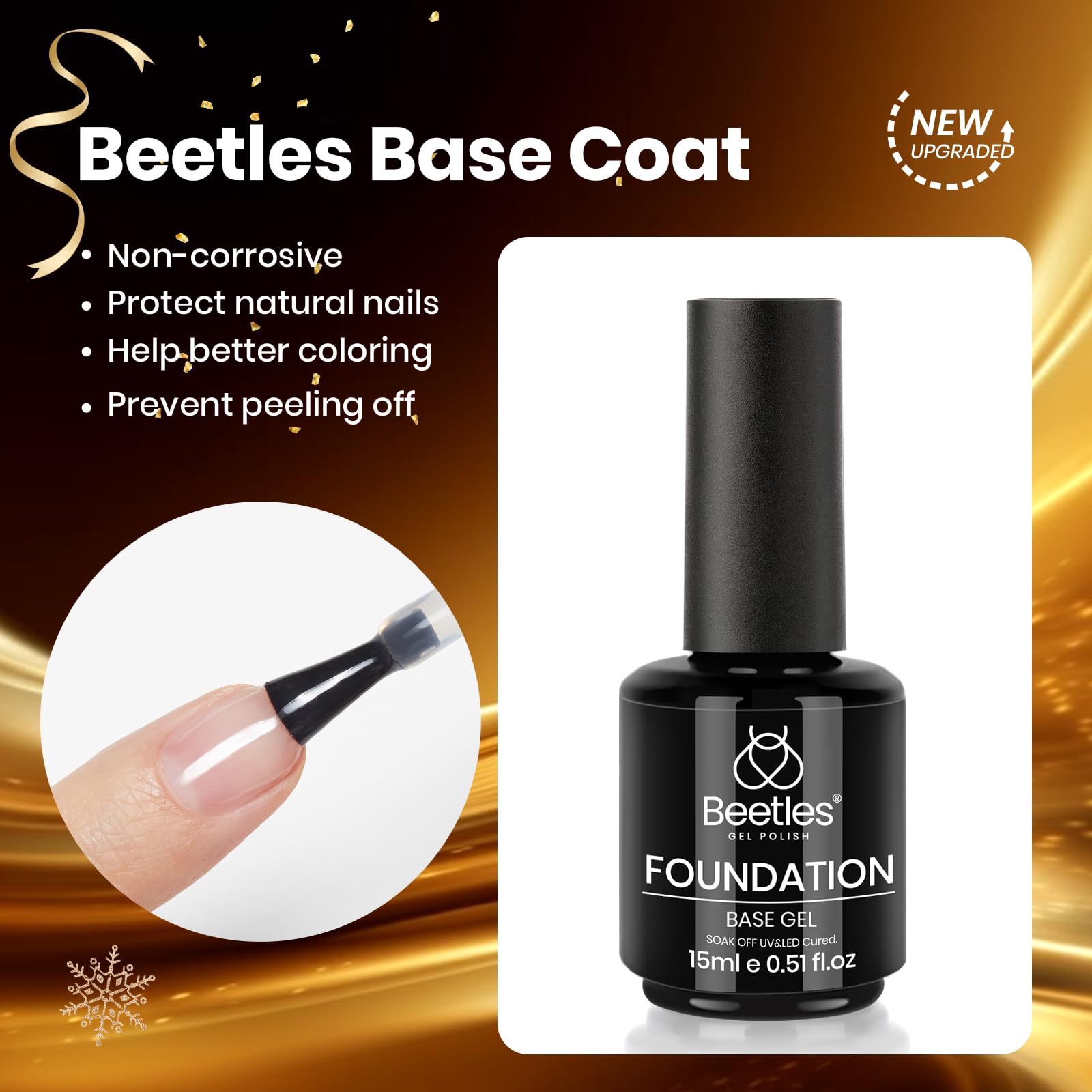 Beetles No-Wipe Top Coat applied for crystal shine finish.
