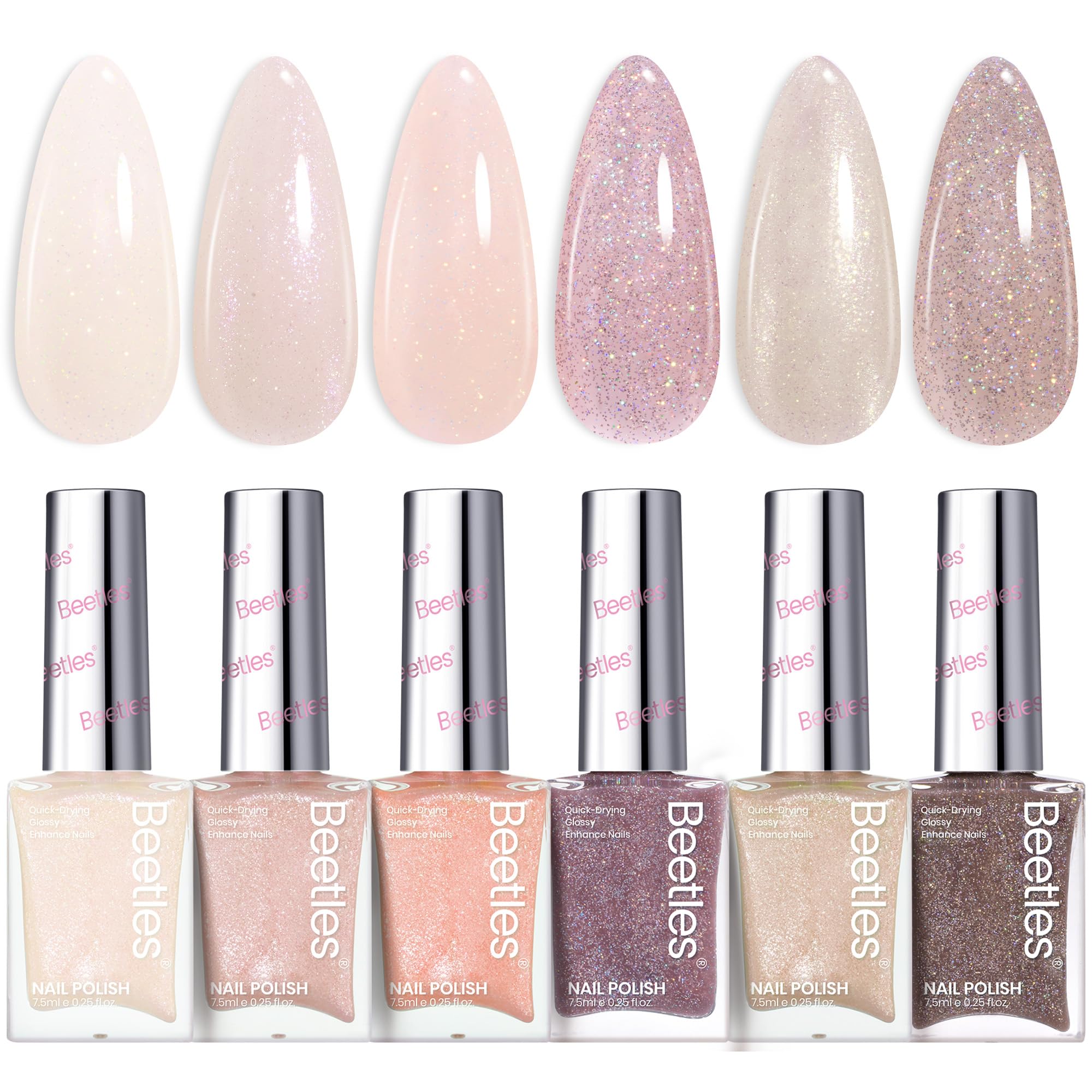 Beetles Gel Polish toxin-free formula supports healthier-looking nails during color experiments.