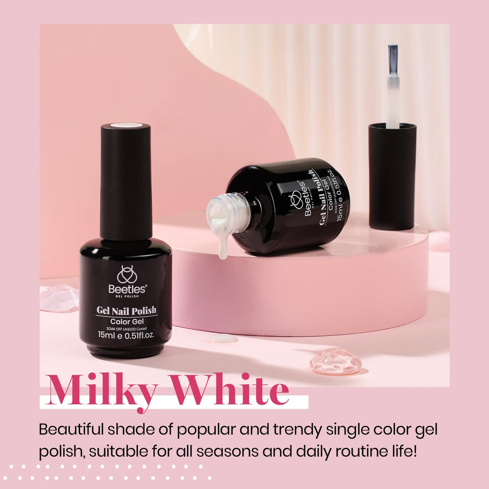Beetles two-pack jelly gel polish bottles display versatile translucent color duo.