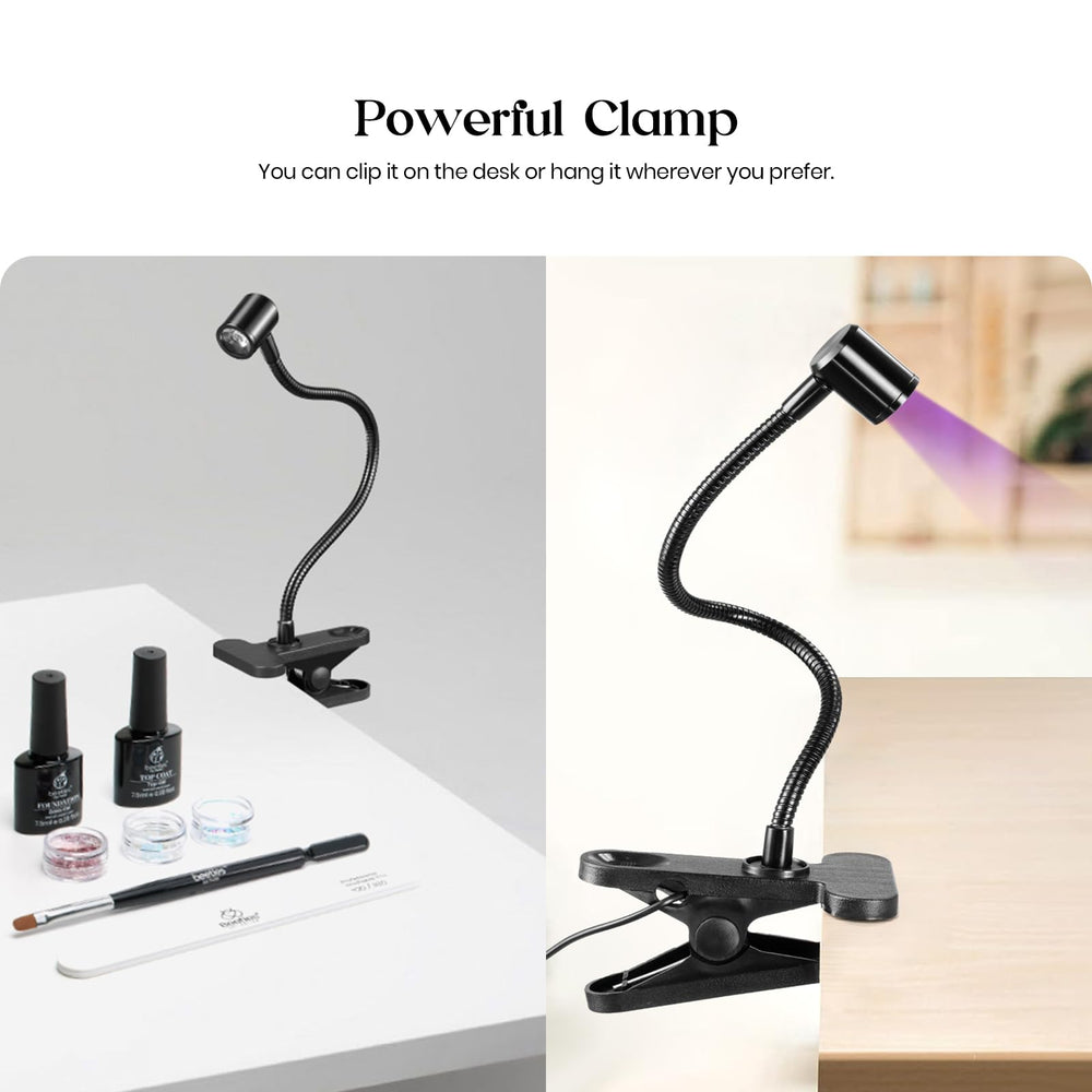Beetles USB powered nail lamp - versatile, on the go manicure setup.