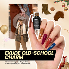 Beetles UV light in action speeds curing for quick, durable nails.