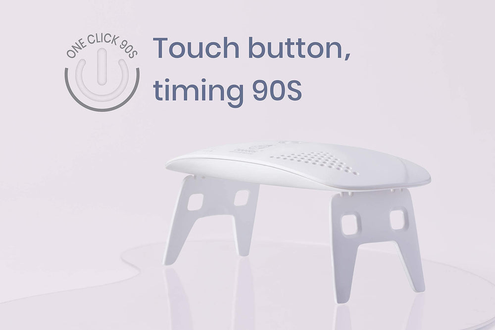 Beetles Gel Polish UV Nail Lamp powered by USB for portable use.