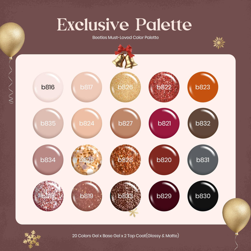 Beetles Verse of Roses theme closeup reveals rose-inspired design for chic at-home manicures.
