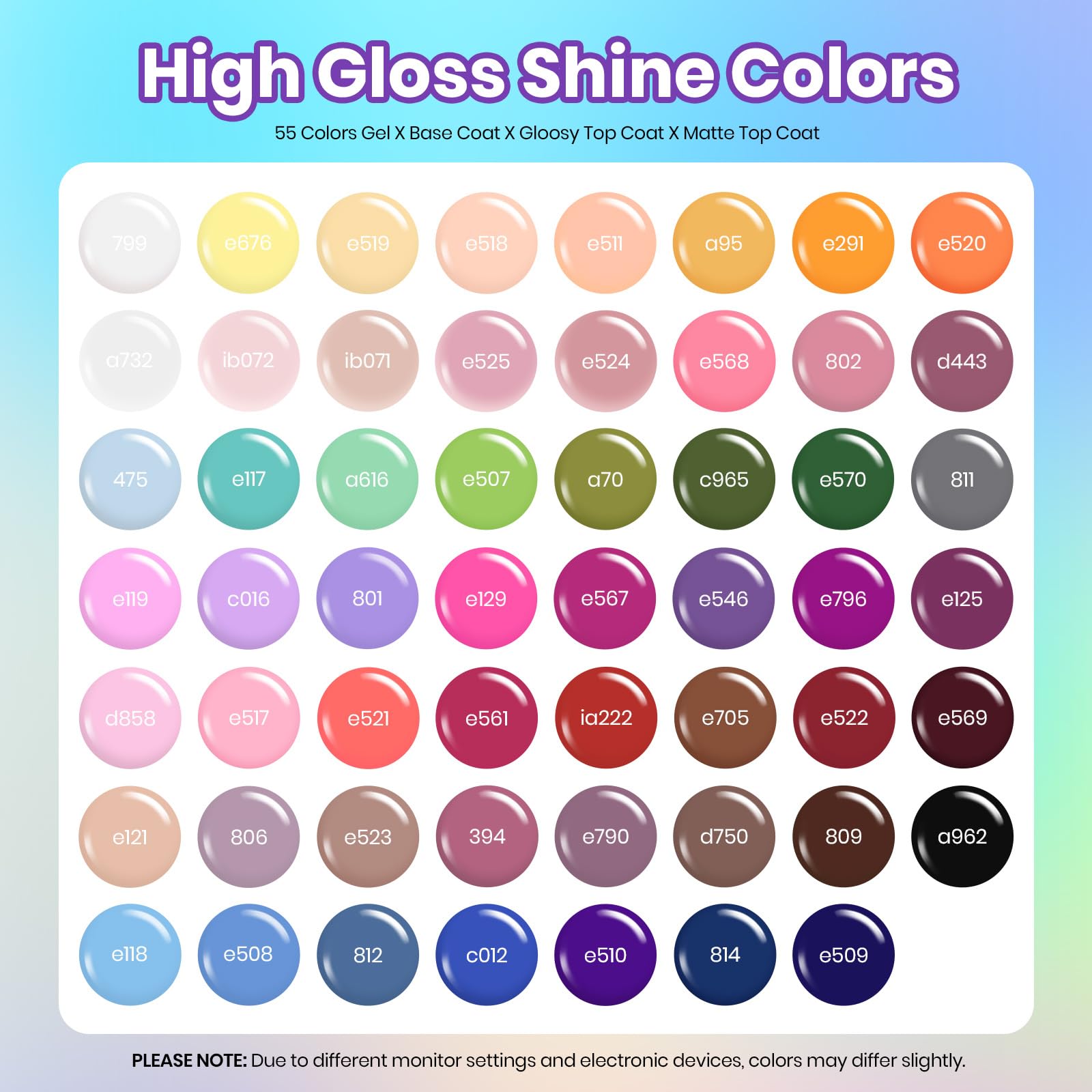 Beetles winter color swatches highlight vibrant nail art options