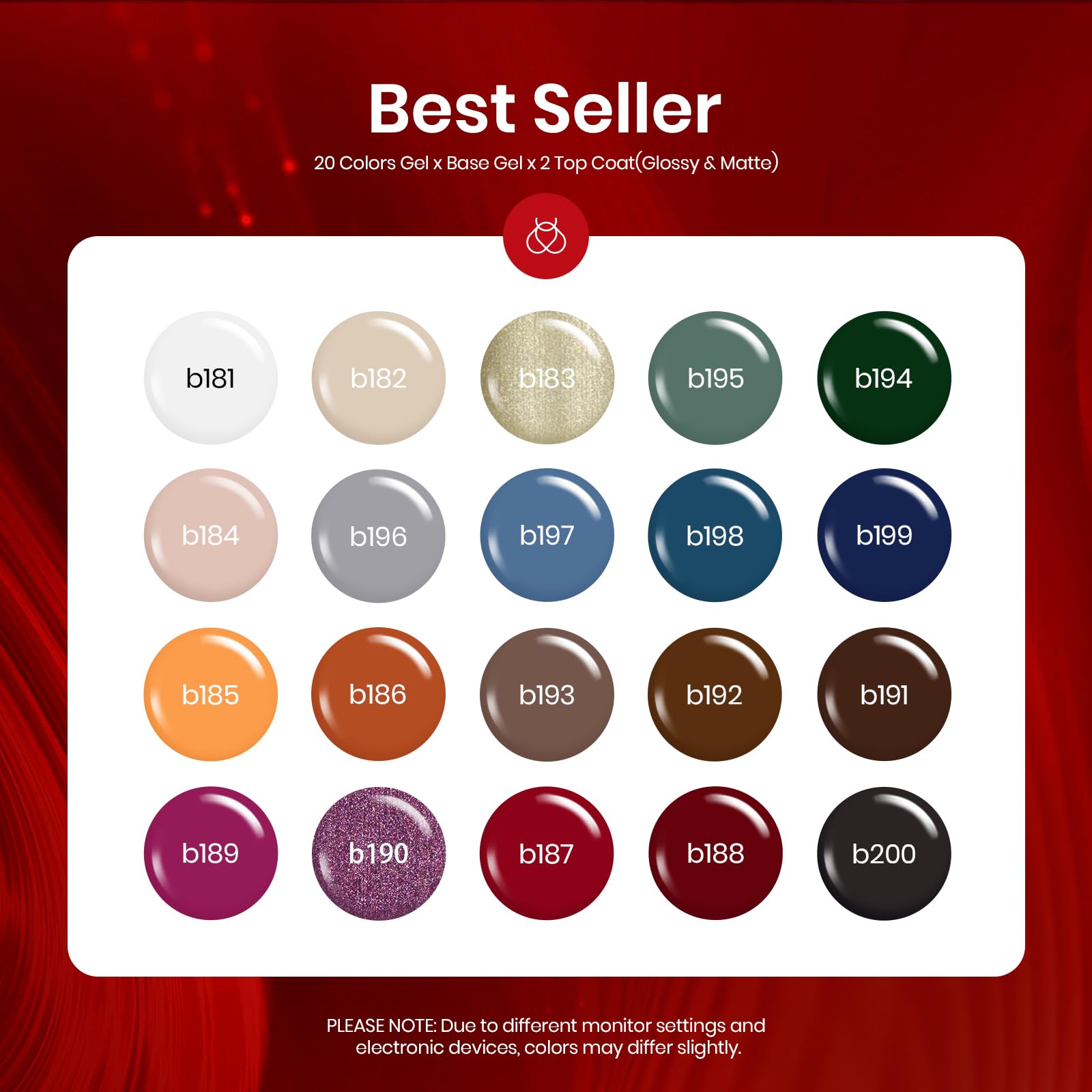 Beetles Winter Gel Nail Kit base and top coats deliver durable salon-finish results at home