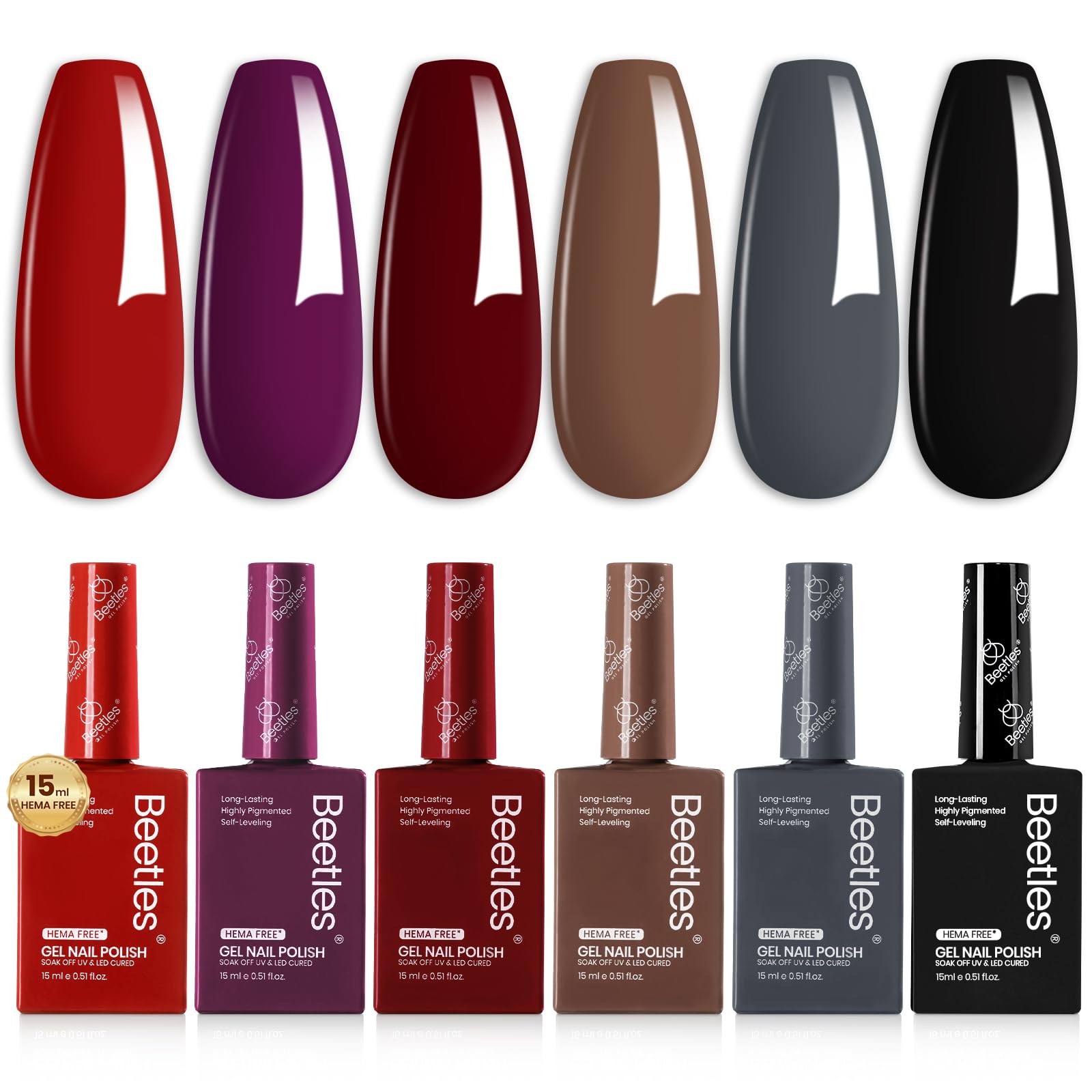Beetles Winter Gel Nail Polish Set gift-pack image suggests ready-to-gift holiday polish.