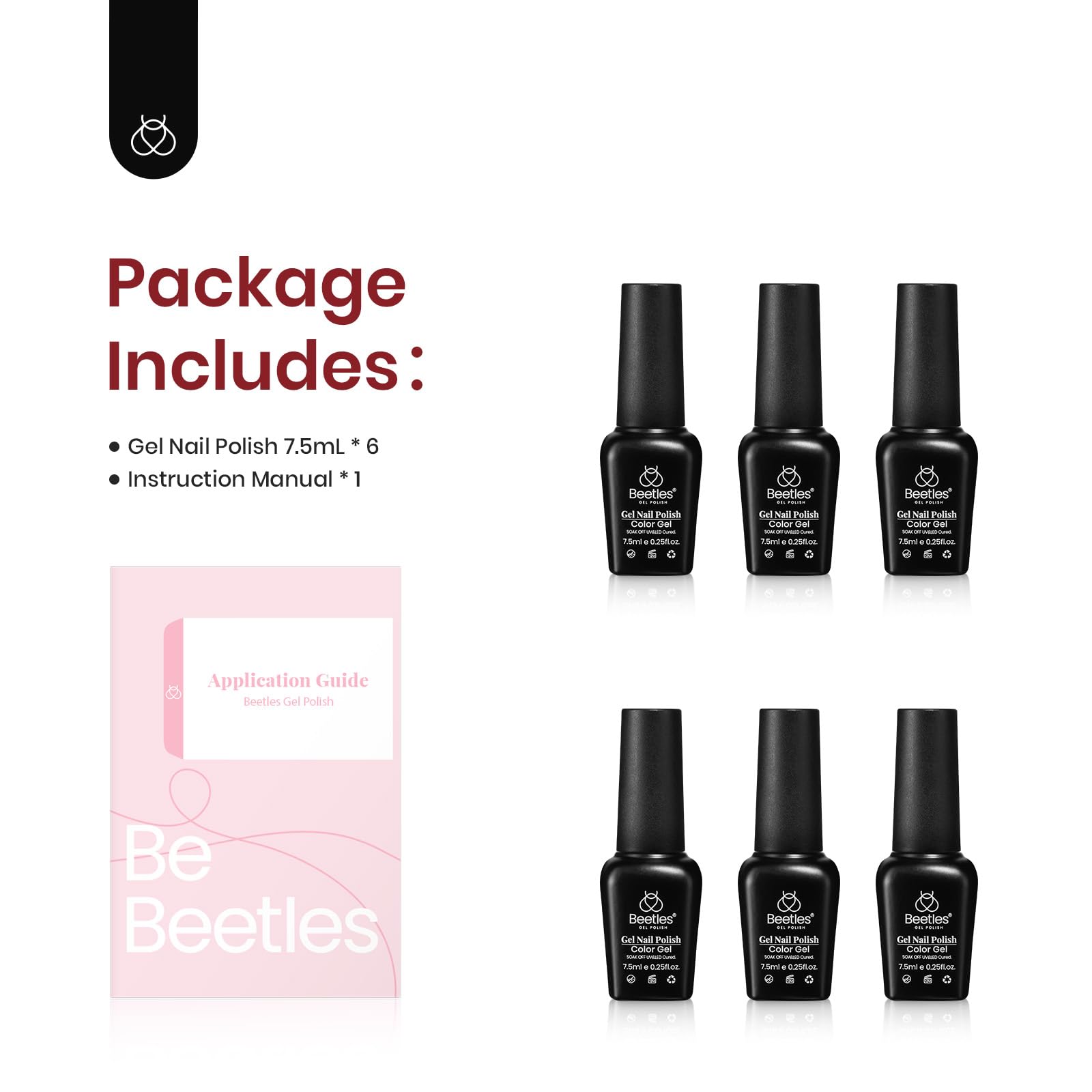 Beetles Winter Gel Nail Polish Set LED lamp compatibility for quick curing