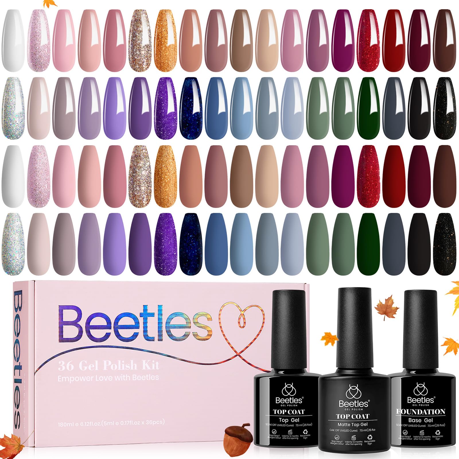 Gift-ready packaging appeals to women who love elegant mani sets