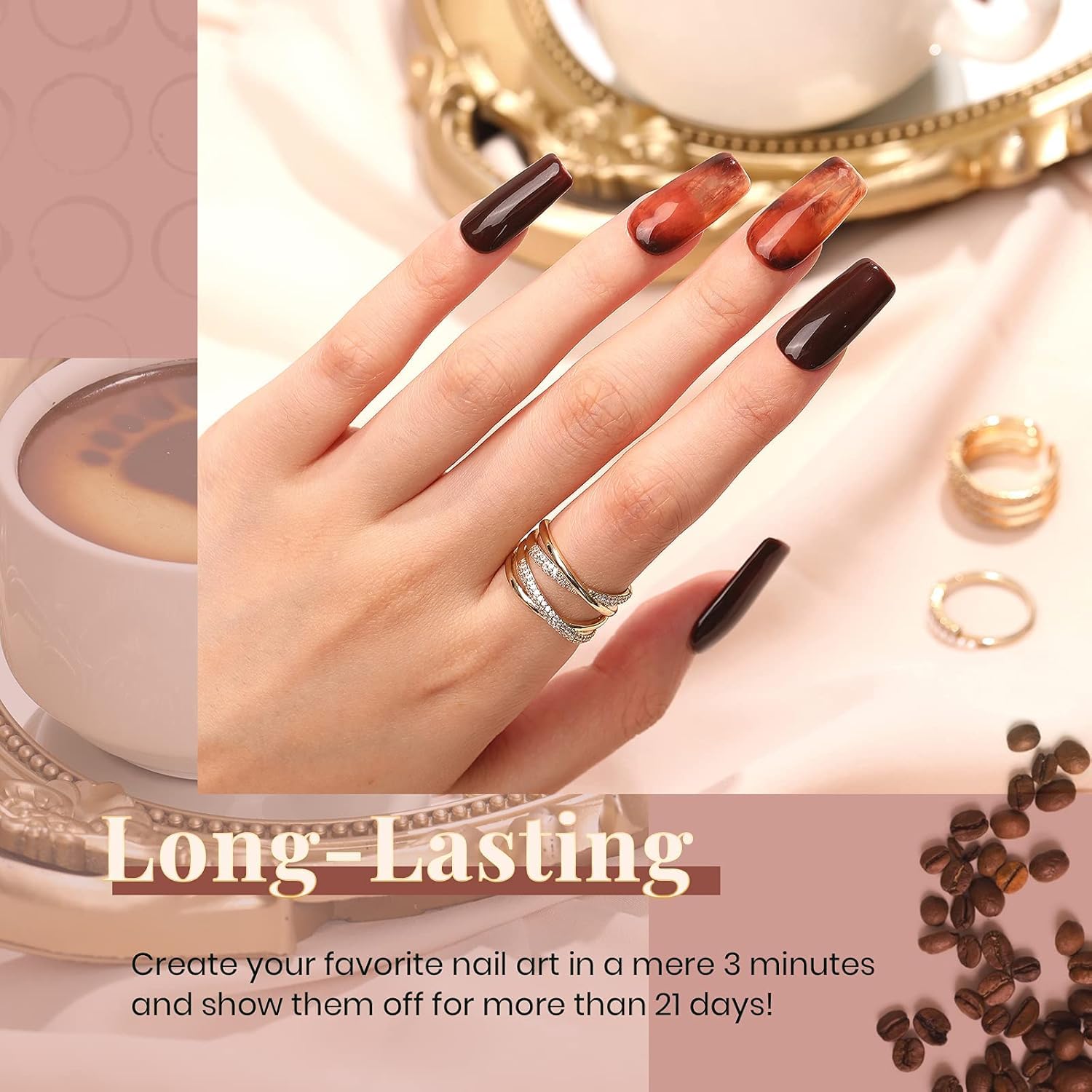 Beetles Winter Gel Polish packaging image, gift-ready presentation for holidays and celebrations.