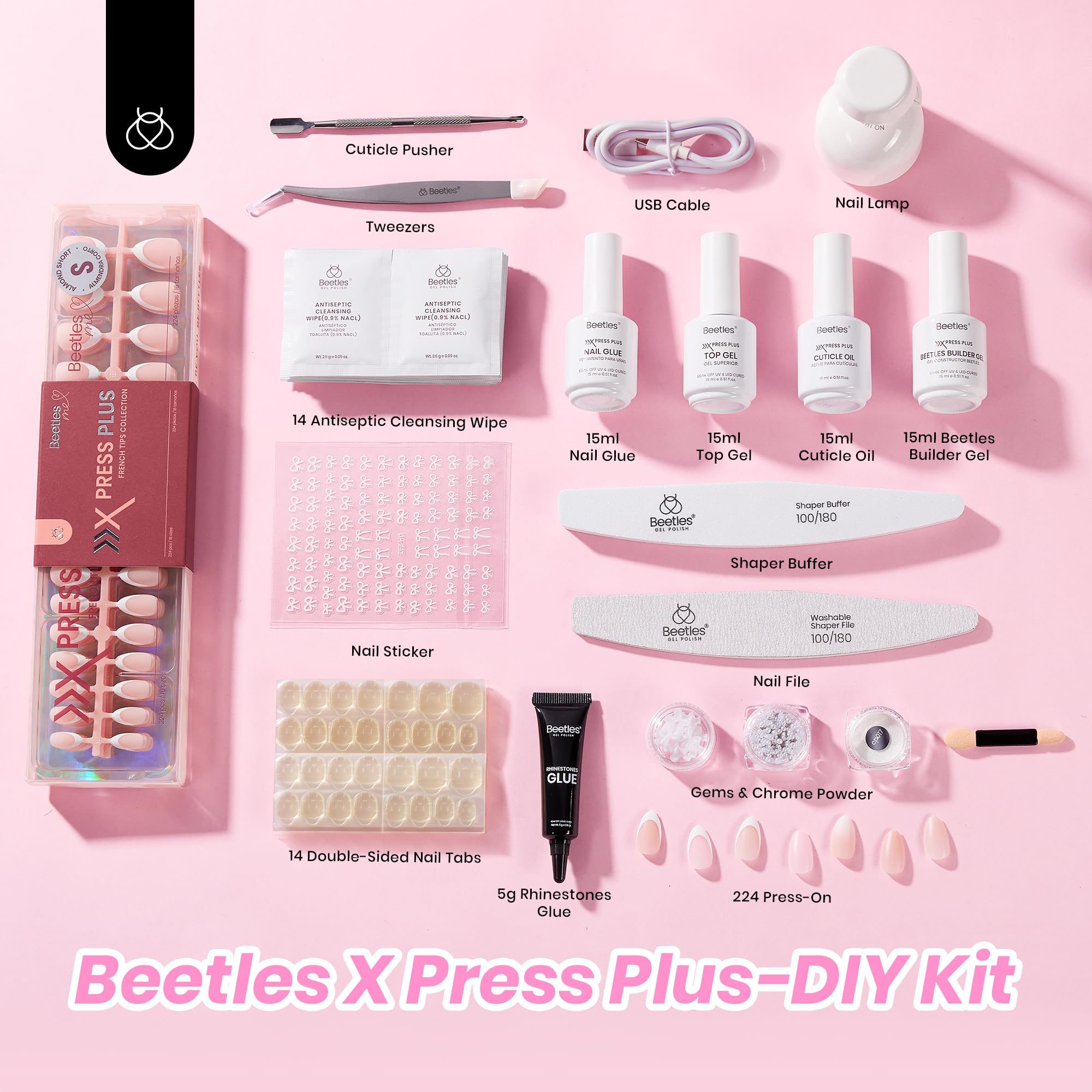 Beetles X Press Nails deliver salon-like results at home with beginner-friendly instructions