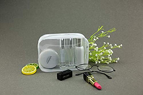 BEFORYOU TSA-approved travel pouch keeps cosmetics organized in a secure, reliable clear bag.