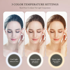 Behaesty travel makeup bag partitions close-up shows six detachable EVA dividers for organization.