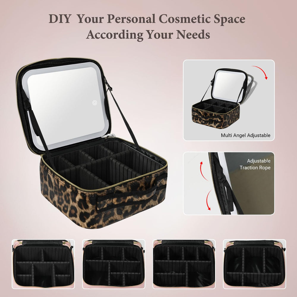 Behaesty travel makeup bag double zippers close-up delivers smooth, reliable operation.