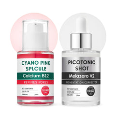 BeiBreeze Cyano Pink serum bottle highlights glow-boosting formula.