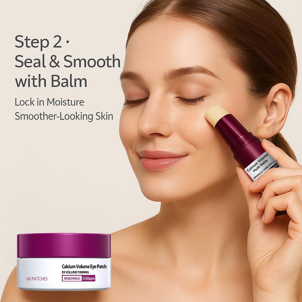 BeiBreeze balm-application-closeup illustrates easy glide around the eye area.