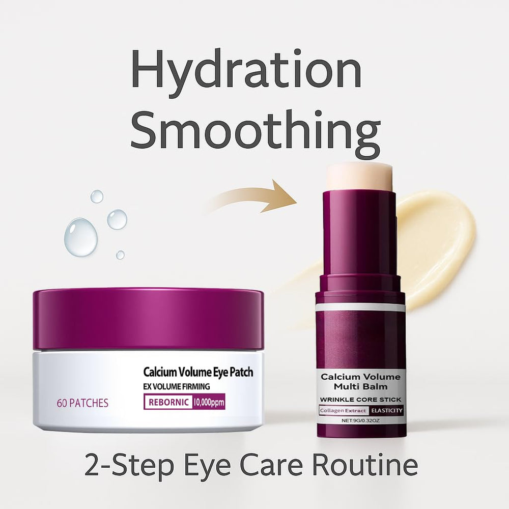 BeiBreeze calcium-volume multi balm stick smooths eye-area wrinkles; portable.