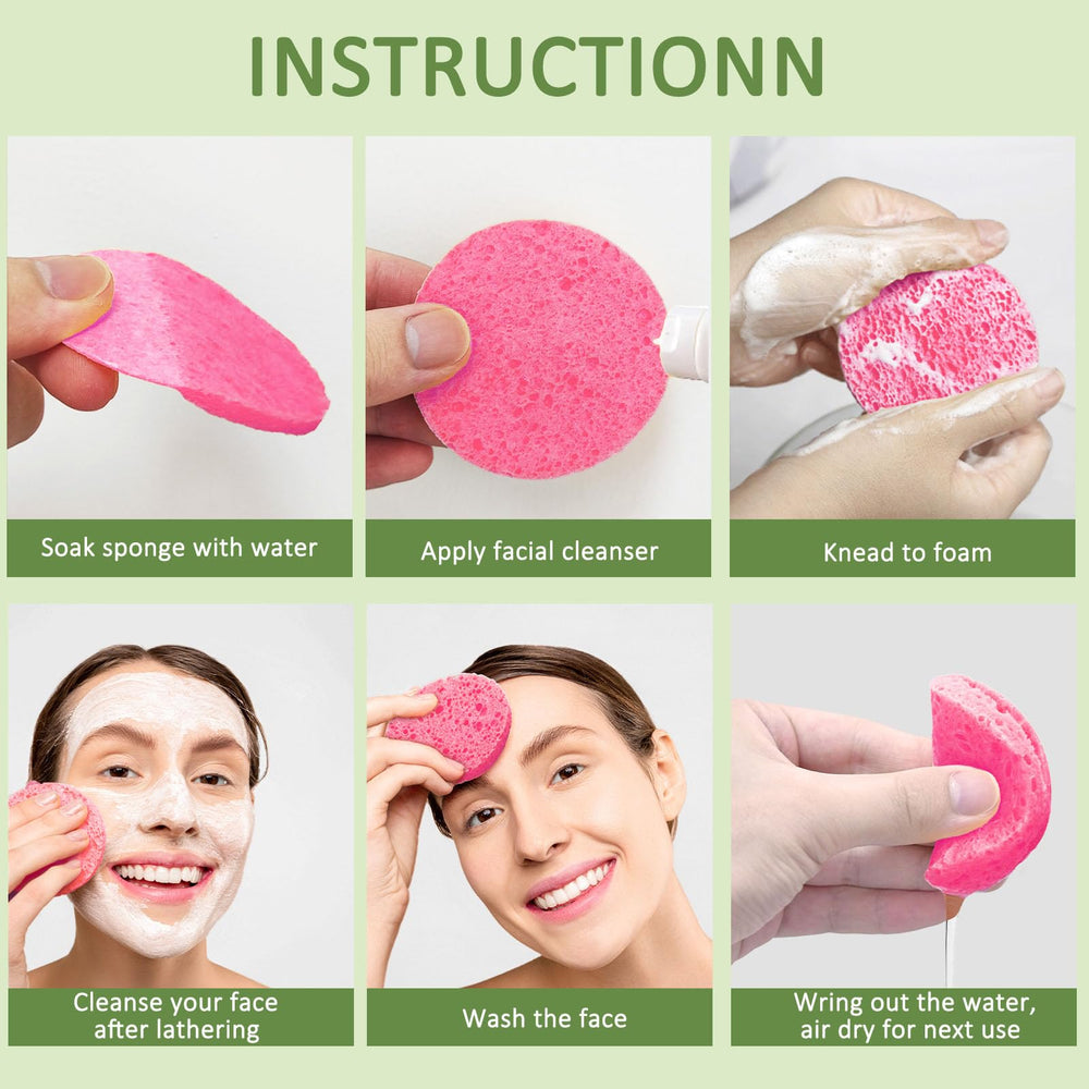 Beieverluck multipurpose sponges suit daily wash, deep cleanse, and mask removal.