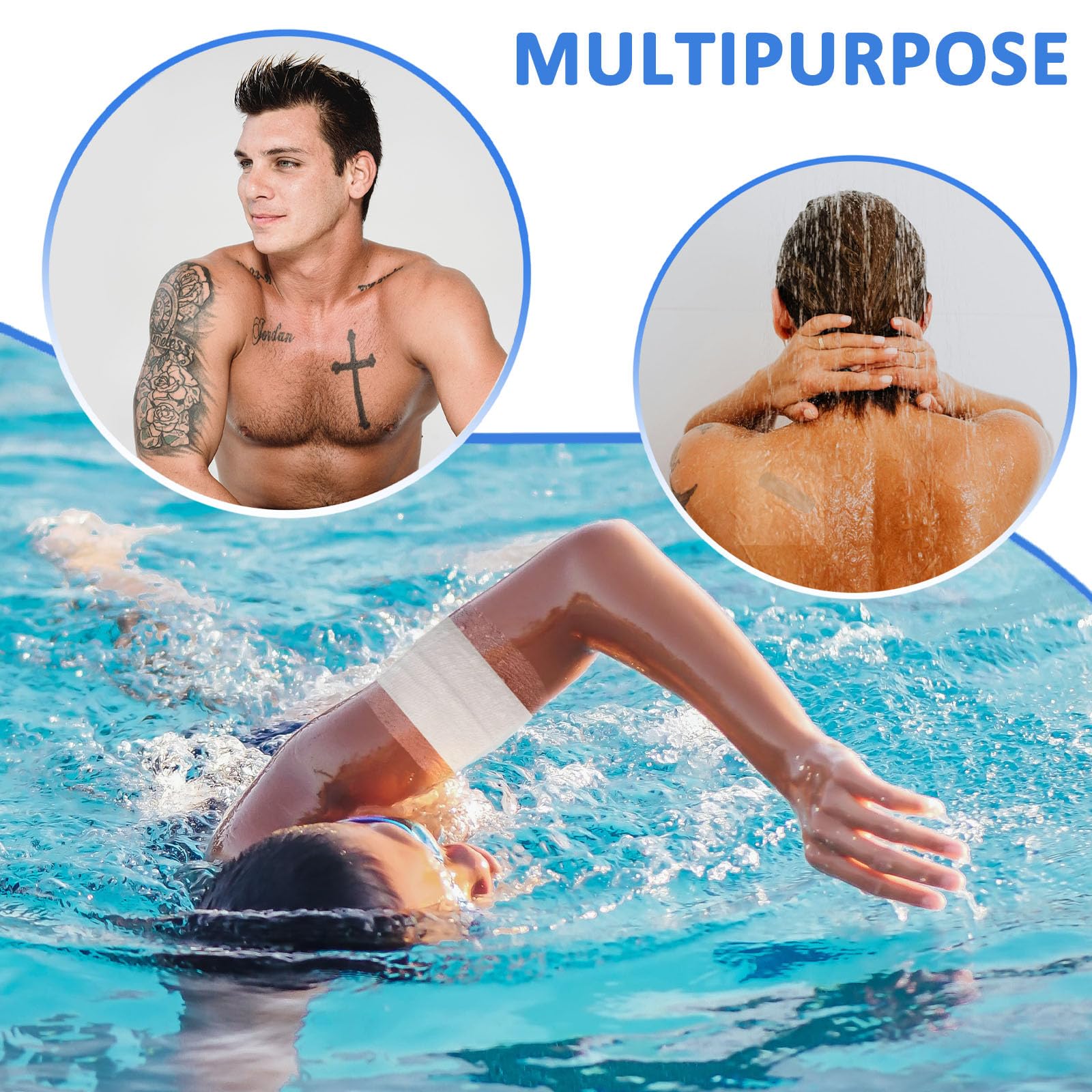 Beieverluck three-layer wrap balances waterproof protection with skin breathability.