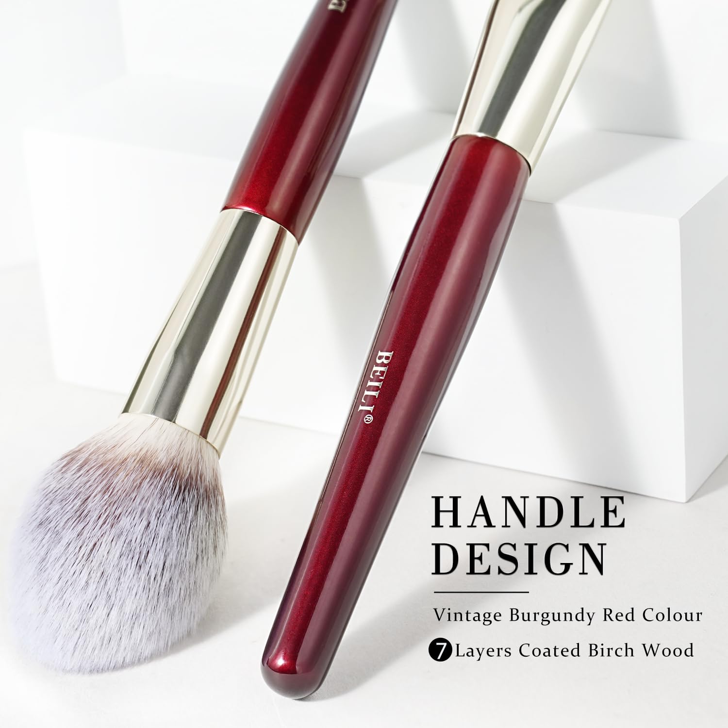 BEILI includes powder, blending, and eyeliner brushes for versatile eye makeup looks.